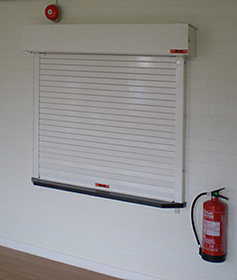 Two hour rated fire check door